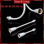 AOTO E27 to E27 Flexible Lamp Bulb Adapter Hanging Lights Cable Pendant Lamp Socket Adapter E27 to E