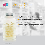 Aqua Skin Glutathione Whitening Capsule Japan Original 60 Caps FREE SHIPPING