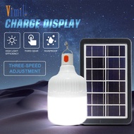Vimite LED Solar Light Bulb 40/80/100/150W Outdoor Waterproof Solar Lamp Portable Lighting Night Lig