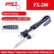 GOOT PX-280 Temperature Controllable Soldering Iron 200-500℃ Digital Display Electric Solder Iron We