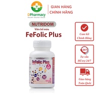 [GENUINE] FeFolic Plus Blood Supplement, Supports Iron Supplement, FoLic Acid, Prevents Iron Deficie
