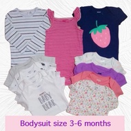 Baby Bodysuit Ready To Ship: 3-6 (6m) New First Hand Carter's Janie and Jack (Weight 5.7-7.5 kg.) Ma