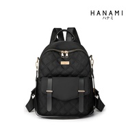 HANAMI Danura TA1063B5 Black Waterproof Branded Premium Backpack Latest Luxury Simple beg sekolah