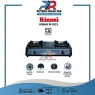 Kompor Gas 2 Tungku RINNAI RI-302 S / Kompor RINNAI RI 302 S / RI302S