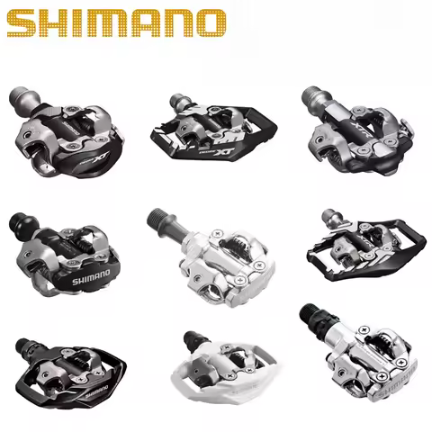 SHIMANO M520 M540 M8100 M9200 Mountain Bike Pedals Professional SPD Clipless Pedals for Cycling Genu