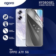 LAYAR Anti-Scratch Hydrogel For Oppo A79 5G Hydrogel SCREEN Protector Film - ANTI SPY, FULL SCREEN, 