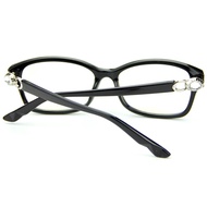 Cyxus Trendy Square Metal Blue Light Blocking Computer Glasses For Eyestrain UV Unisex 8099T01