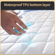 {light} 71*79inches Waterproof Foam Cover Mattress Cover Mattress protector Bedsheets Single/Family Size