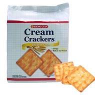Khong Guan Cream Crackers Biscuit/ Wheat Crackers Biscuit/ 350g/