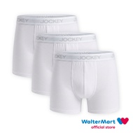 JOCKEY GENERATION Cotton Stretch Boxer Brief White (3pc Pack)