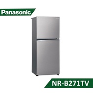 【結帳再x折】【含標準安裝】【Panasonic 國際】鋼板系列 268L 無邊框鋼板雙門電冰箱(S1晶鈦銀) NR-B271TV (W1K6)