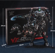 Transformation MasterPiece VT01 VT-01 Lockdown Peru Kill Movie KO VS UT R01 Alloy With Two Dogs Anim