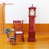gamchiano Doll House Clock 1:12 Doll House Accessory Dollhouse Furniture Clock Doll House