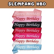 HBD Happy Birthday Sash | Happy Birthday Sash HBD Sash