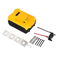 Battery Plastic Case+18650 Lithium Battery Protective Board for Dewalt Battery Tool 5-Cell Battery C