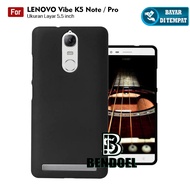 DarkNight Lenovo K5 Note / Pro Slim Case Black Matte Softcase Premium Baby Skin - Hitam