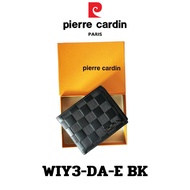 Pierre Cardin (ปีแอร์ การ์แดง) กระเป๋าธนบัตร กระเป๋าสตางค์เล็ก  กระเป๋าสตางค์ผู้ชาย กระเป๋าหนัง กระเป๋าหนังแท้ รุ่น WIY3-DA-E พร้อมส่ง ราคาพิเศษ