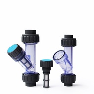 1pc 20-63mm Transparent UPVC Y-Type Filter Aquarium Fish Tank PVC Pipe Connector Irrigation Filters 