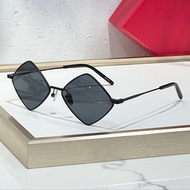 6H70 YS * SL302 Fashion Street Photography Female Sunglasses 2025 New Metal Fashion All-Match Small 
