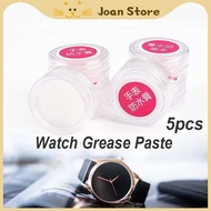5pcs Silicone Grease Waterproof Watch Cream Upkeep Household Practical Watch Repair Tools For Watch