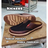 HITAM Men's kickers Shoes/slipon kickers/Men's Slipons/Men's Shoes/Black Shoes