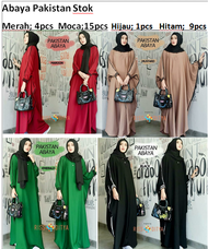 GAMIS ABAYA PAKISTAN JUMBO /baju muslimah/abaya keren/pakaian wanita/gamis wanita muslim/pakain big size