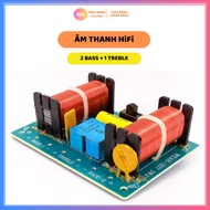 [Price For 2 circuits] WEAH-307 Full double speaker crossover for 2 Bass 1 Treble - Hi-Fi sound - Us