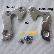 Anting RD Hanger RD Sepeda Lipat MTB Pacific United