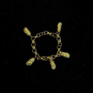 Paseris - Women's Gold Plated Peanut Bracelet (Cap 875)