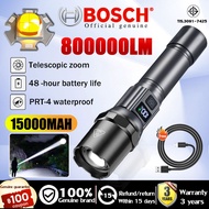 【2024 latest】BOSCll led flashlight 20000mAh Power display (Flashlights,mini flashlight,tactical flas