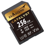 Exascend Catalyst SD V30 256Gb 180Mb Memory Card - New - Genuine