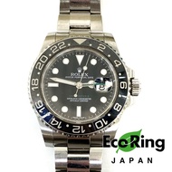 △ Rolex 勞力士 GMT-Master II Black Oystersteel Automatic Watch 黑色綠針蠔式鋼自動手錶 116710LN - 247005825