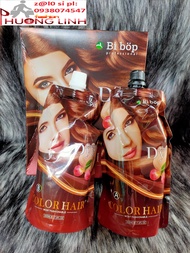 Nhuộm nâu phủ bạc BiBop 500ml