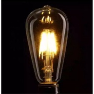Cafe Filament Decorative Lights 4 Watt Edison Led Filament Lights / 4W Filament Lamp Bulbs