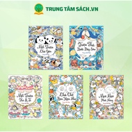 Books - Set of 5 Coloring Books for Children (Odd 5 Books)