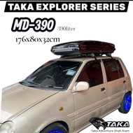 Taka Roofbox MD-390 390liter Super Slim  Roof box Roof Storage Roof rack