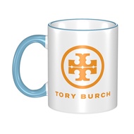 Ready Stock Tory Burch (2) Mug Creative Coffee Cup Couple Cup Simple Ceramic Cup Unique Trendy Ceramic Drinking Cup 330ml