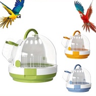 Bird Travel Cage Clear Breathable Take Out Parrot Cages With Locking Latch Bird Cage Accessories Lightweight Bird Bag supplies