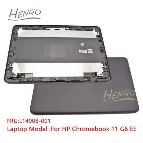 L14908-001 Black Original New For HP Chromebook 11 G6 EE Top Cover LCD Cover Back Cover Rear Lid