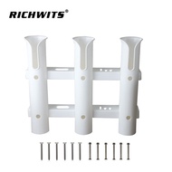 Three-Continuous Tube Plastic Fishing Rod Tube Marine Fishing Rod Holder Nylon Fishing Rod Turret Fi