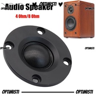 OPTIMISTI Audio Speaker, 4 Ohm/8 Ohm 52MM Tweeter Speakers, Round 10W-20W Silk Membrane