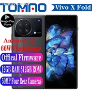 ✢2022 New Foldable Phone Vivo X Fold 5G SmartPhone Snapdragon 8 Gen1 4600mAh 66W 50W 50MP Four Rear Cameras Google Play