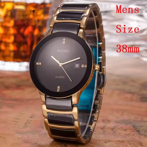 Top Rado Original Brand Watches For Mens Ladies Luxury Ceramic 38MM/28MM Simple Women Watch High Qua