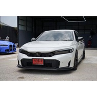 Honda Civic FE Facelift 2025 Front Lips V1 Gloss Black  (1 pcs✔️)