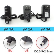AC 110V 220V to DC 9V 1A 2A 3A 9V2A 9V1A power supply Adapter EU US 1000ma 2000ma 3000ma  Converter 