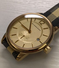 全新庫存貨男女合用BURBERRY手錶 絕頂高貴大方 NOS New Old Stock BURBERRY SWISS MADE