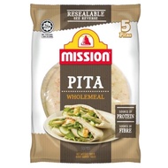 MISSION Halal ✅ Roti Pita Wholemeal 5pcs