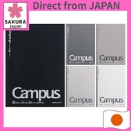 KOKUYO Campus Notebook B5 Dot Grid B-Ruled 5-Color Gray Pack / B5/5-color pack/AMNO-3CBTNX5-1/Gray