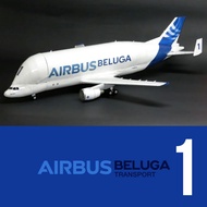 Airbus Beluga Transport Paper Model Kit No. 1 Version