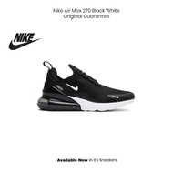 Nike Air Max 270'Black White Orange' Shoes Original